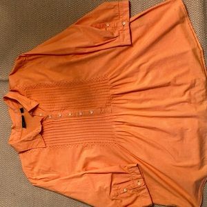 Avenue Pintucked Tunic Shirt